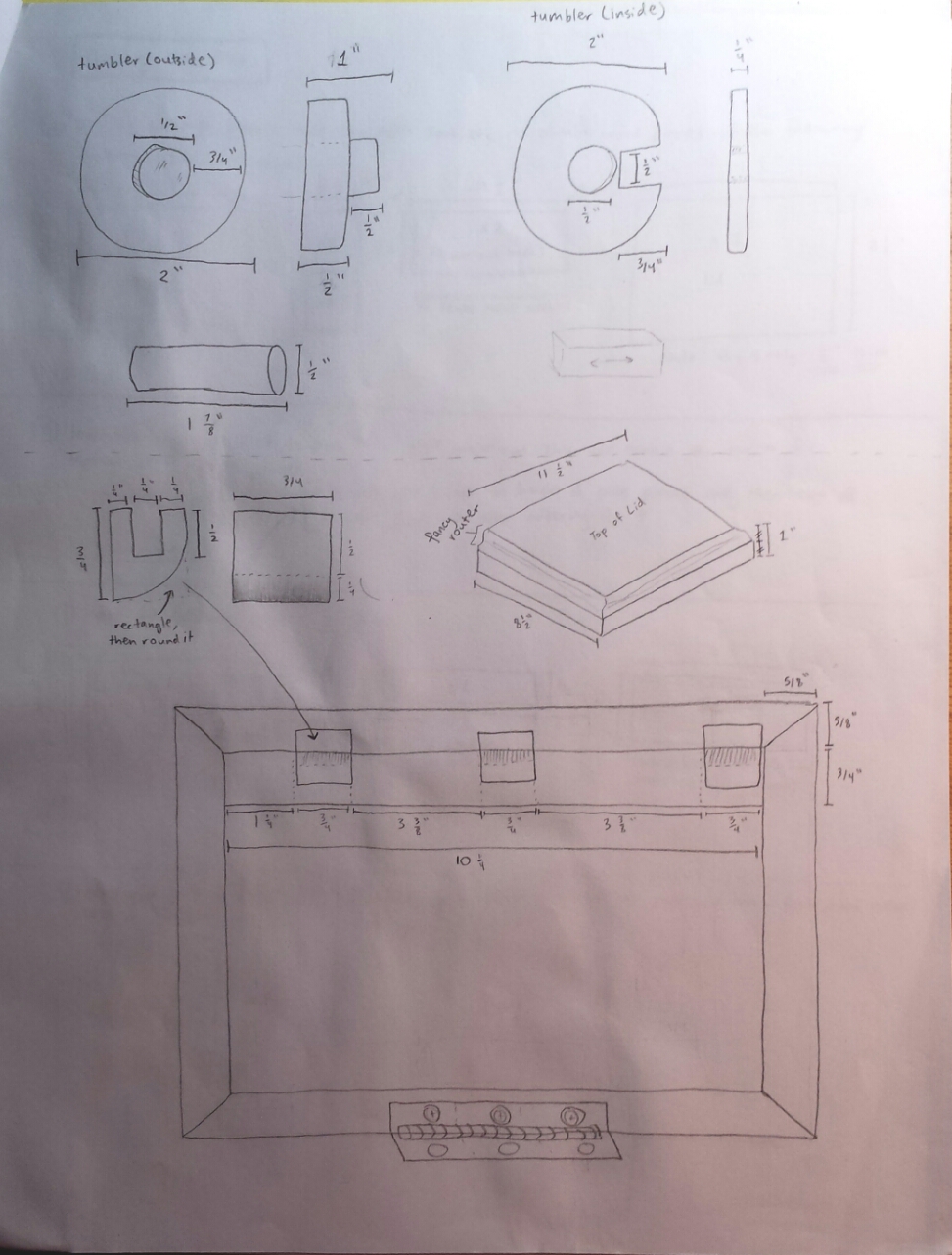 wooden safe design