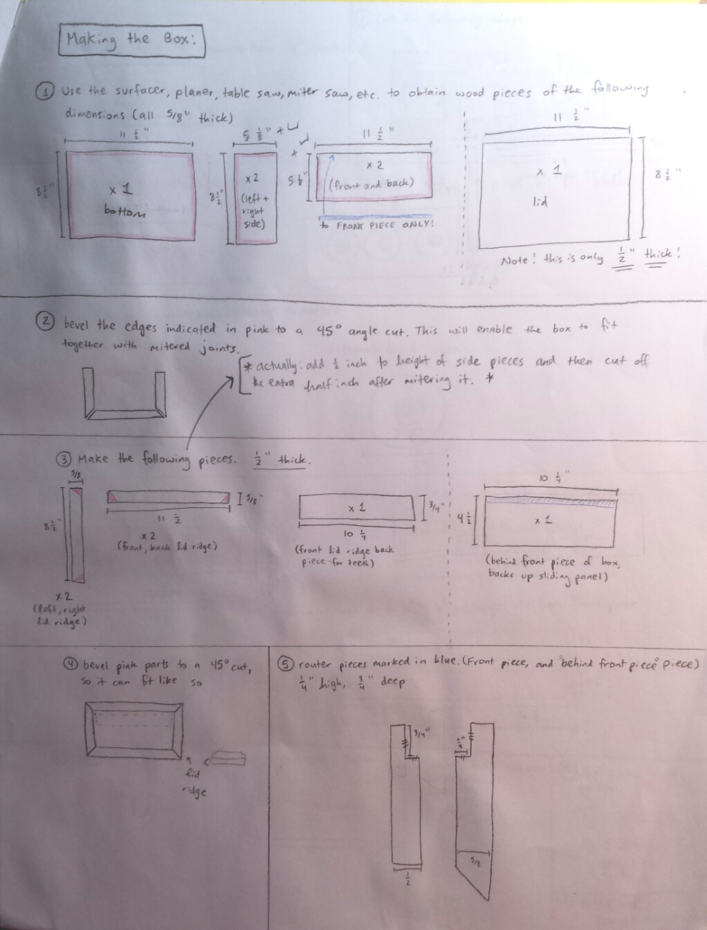 wooden safe design
